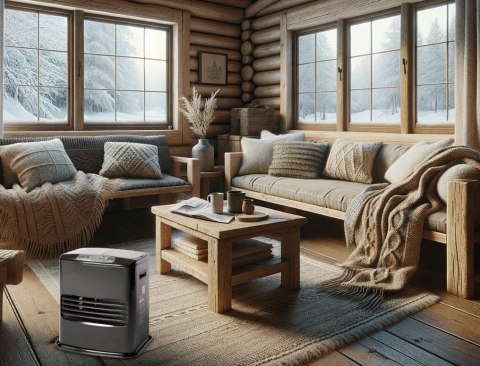 PIECYK NAFTOWY ELEKTRONICZNY PIEC NA NAFTĘ TOSAI SRE300 3kW do 45m2