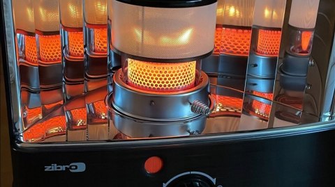 Piecyk naftowy Zibro RC32 3,2 kW Knotowy do 50 m2 PODWÓJNA KOMORA SPALANIA