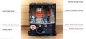 Piecyk naftowy knotowy Corona RX 2485 2,4 kW do 30m2