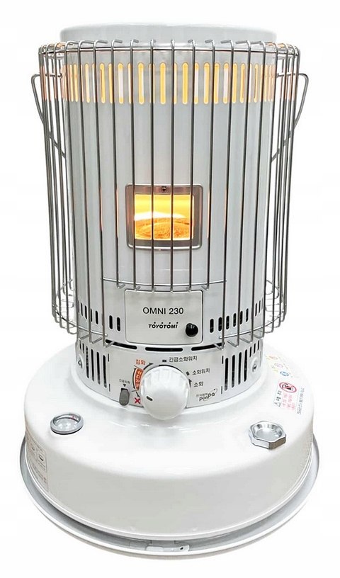 Piecyk naftowy knotowy Zibro Omni 230 aż 6,7 kW - 120 m2 bez prądu i gazu