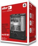 Piecyk naftowy knotowy Zibro RC4027 3kW podwójna komora czujnik CO2 do 40m2