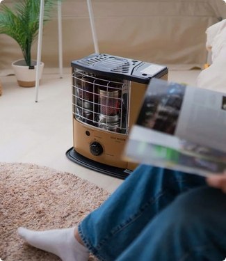 Przenośny knotowy piecyk naftowyToyotomi Zibro GEAR MISSION RS-GER23 2,3kW