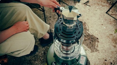 Toyotomi Zibro GEAR MISSION RR-GER25 przenośny knotowy piecyk naftowy 2,5kW